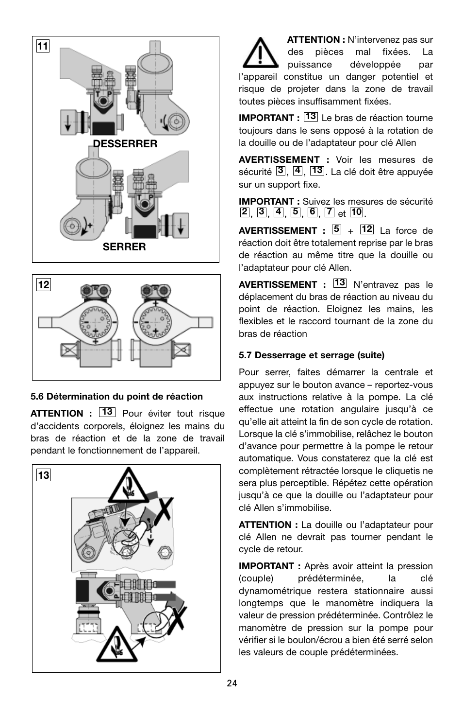 Enerpac SQD-Series User Manual | Page 24 / 140