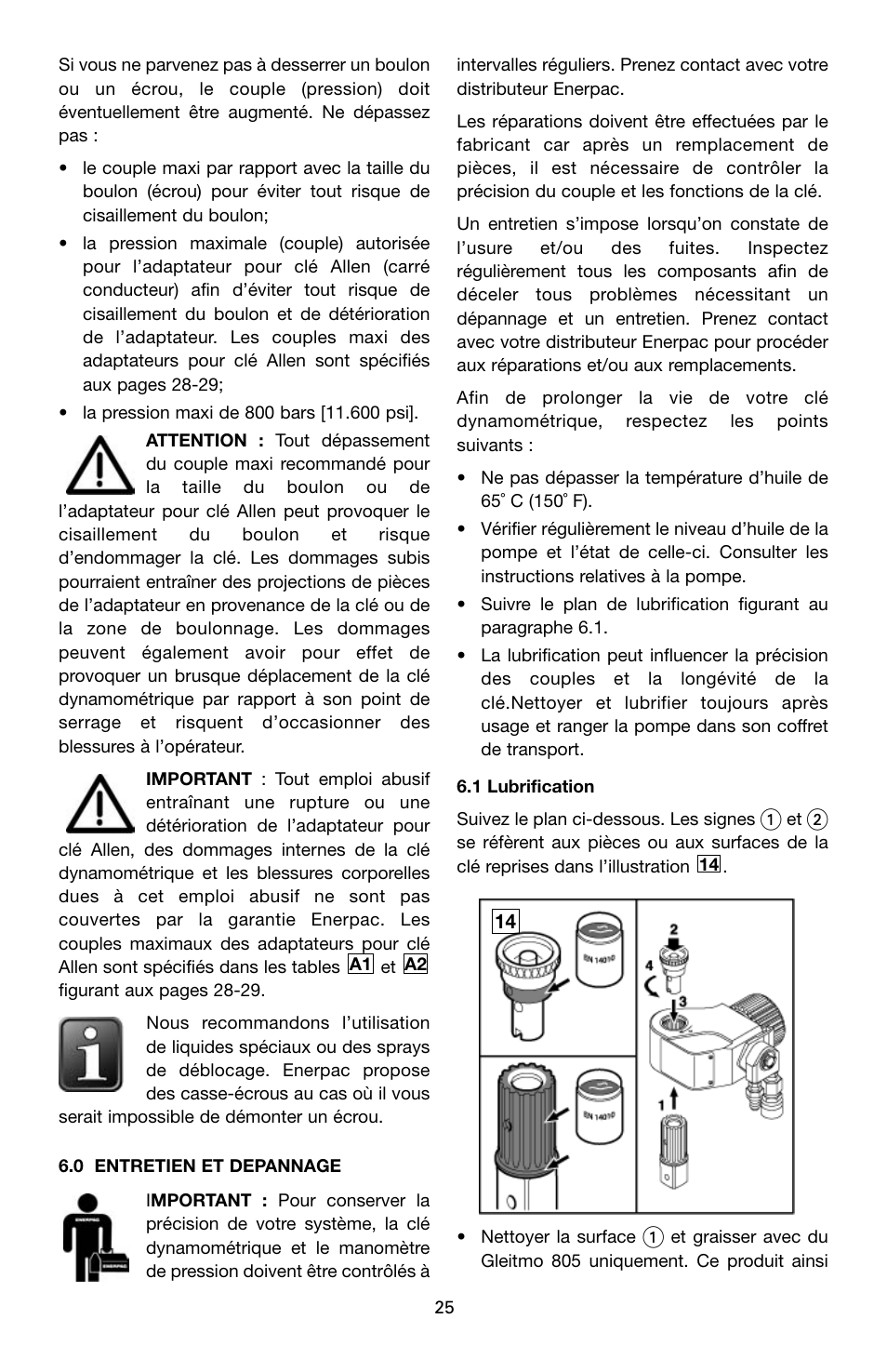 Enerpac SQD-Series User Manual | Page 25 / 140