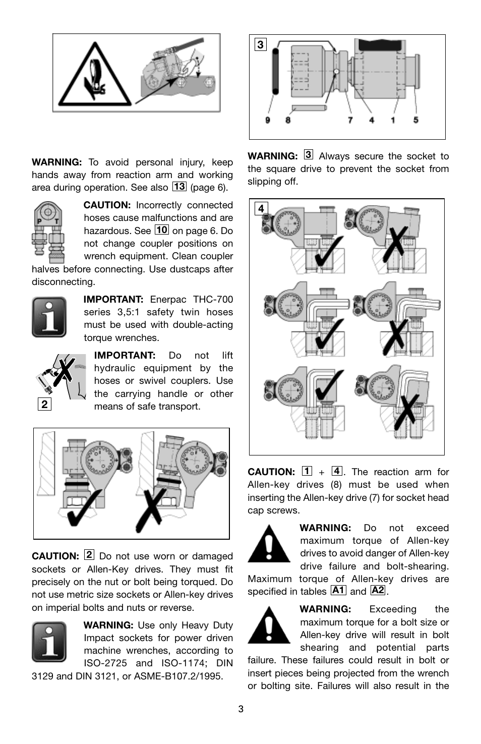 Enerpac SQD-Series User Manual | Page 3 / 140