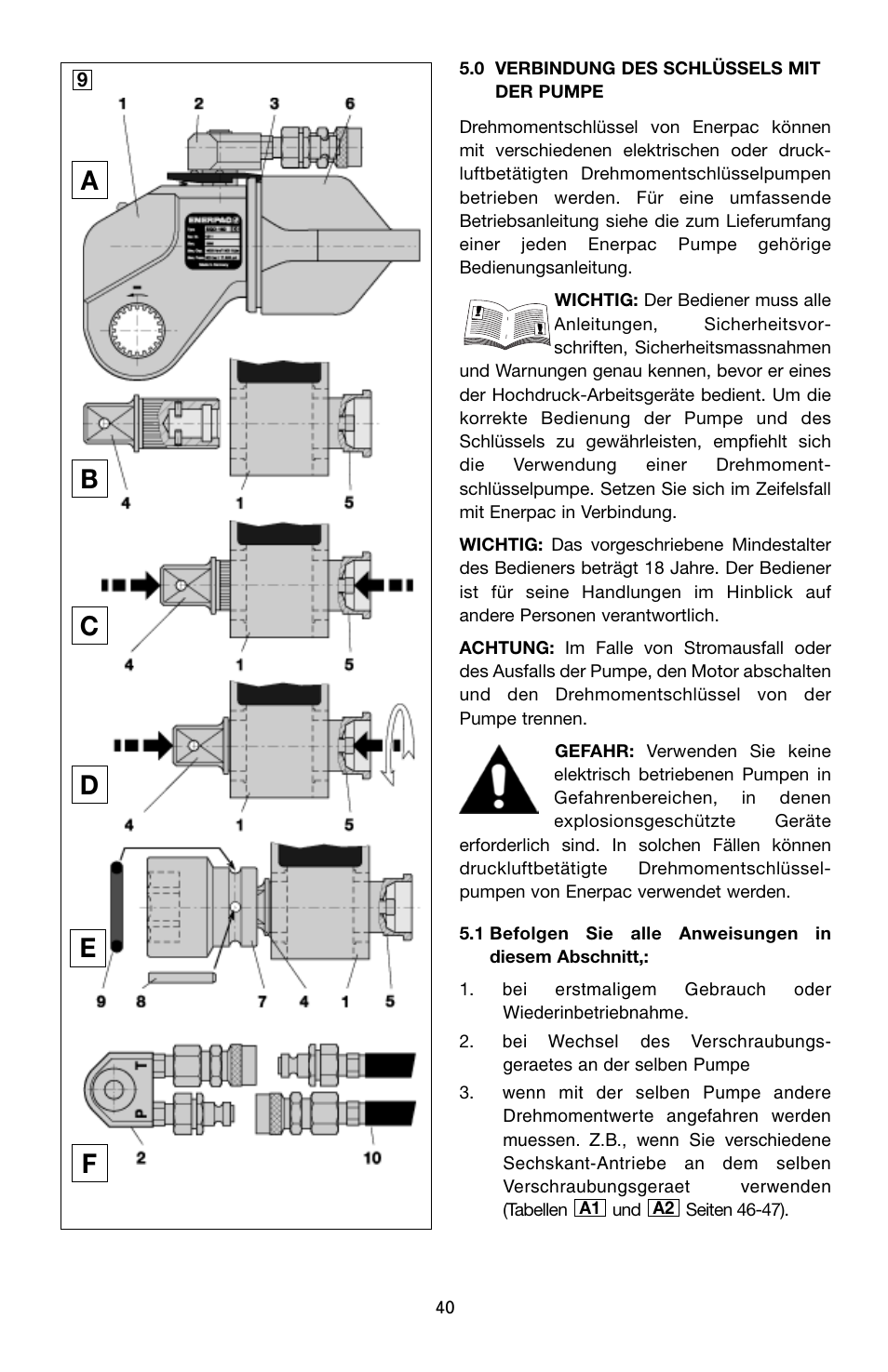 Enerpac SQD-Series User Manual | Page 40 / 140