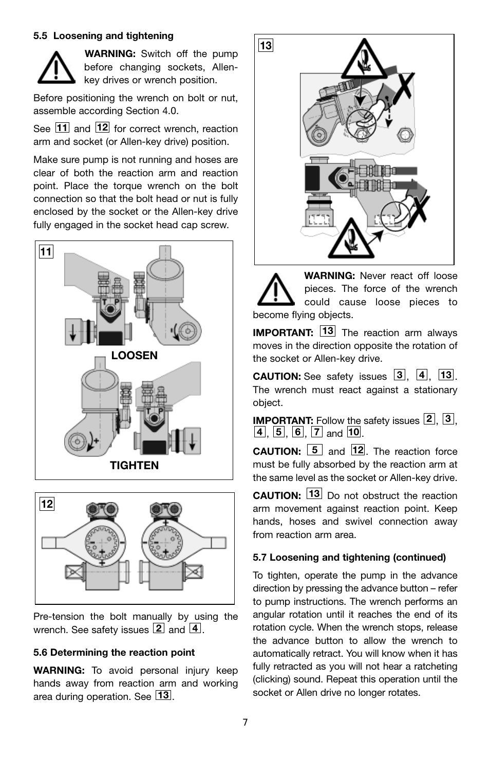 Enerpac SQD-Series User Manual | Page 7 / 140