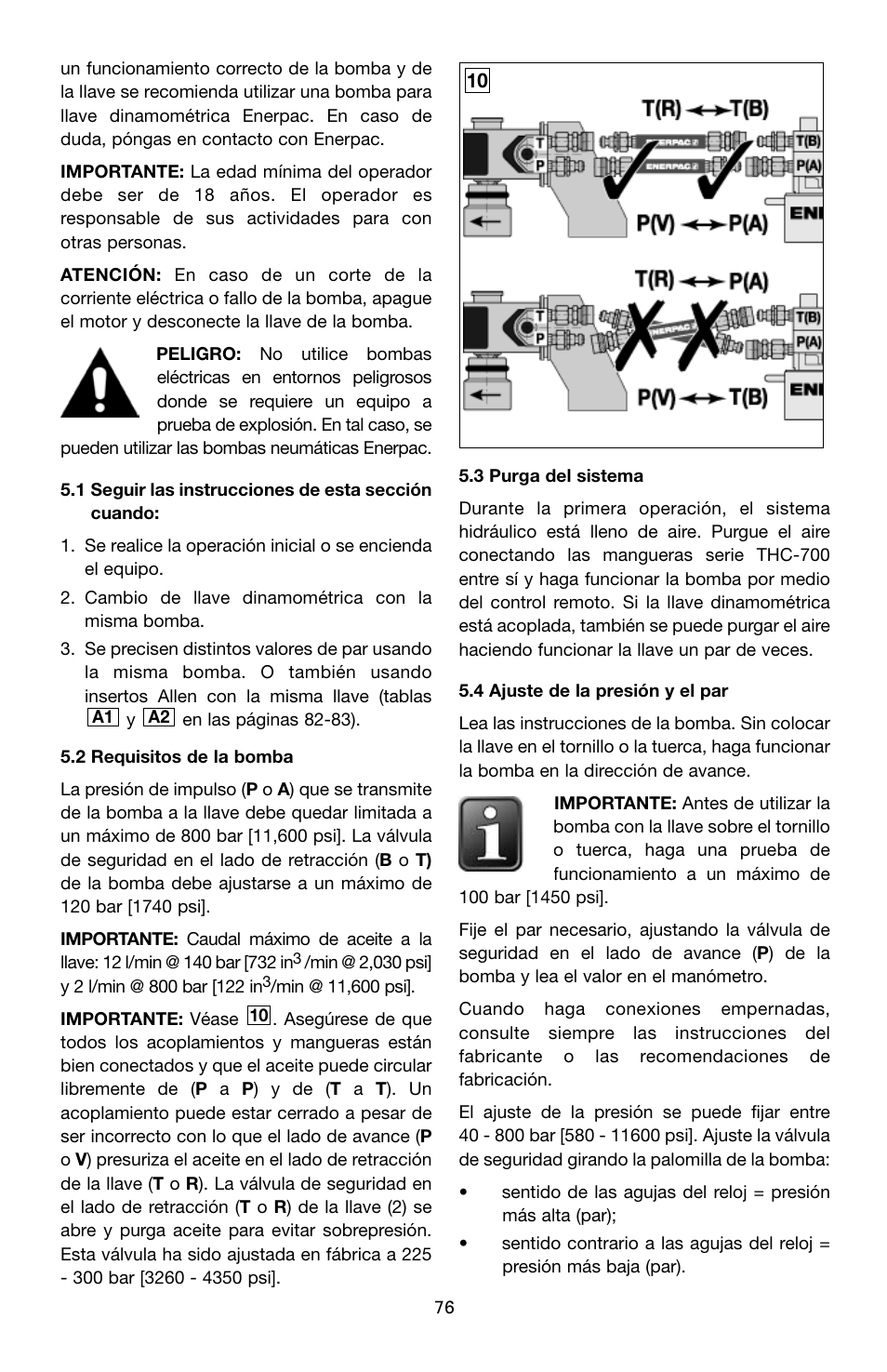 Enerpac SQD-Series User Manual | Page 76 / 140