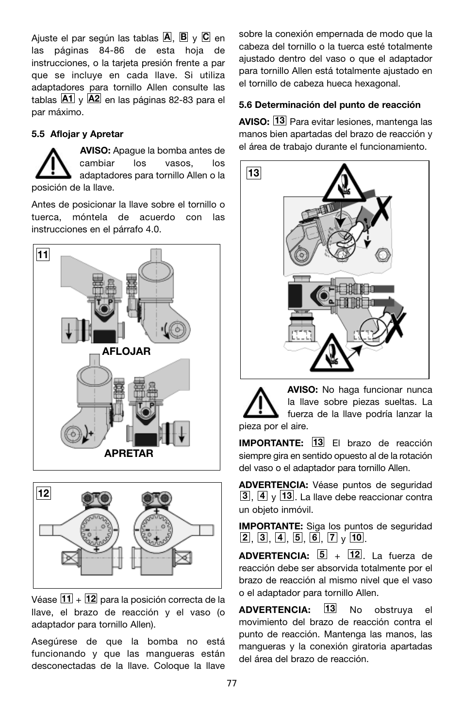 Enerpac SQD-Series User Manual | Page 77 / 140