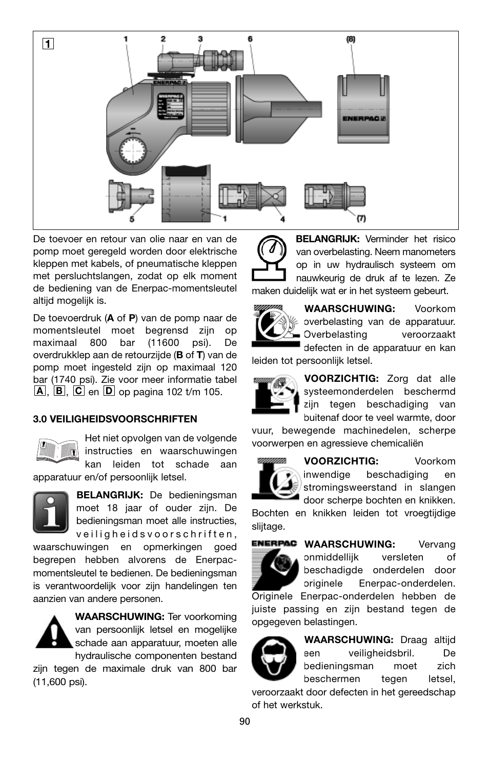 Enerpac SQD-Series User Manual | Page 90 / 140