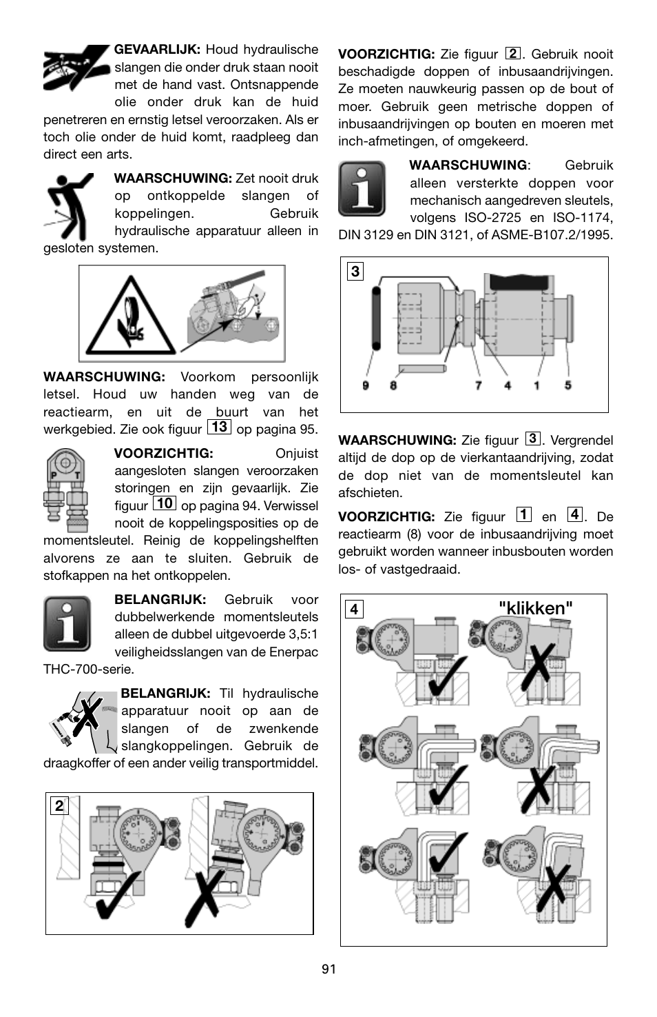 Klikken | Enerpac SQD-Series User Manual | Page 91 / 140