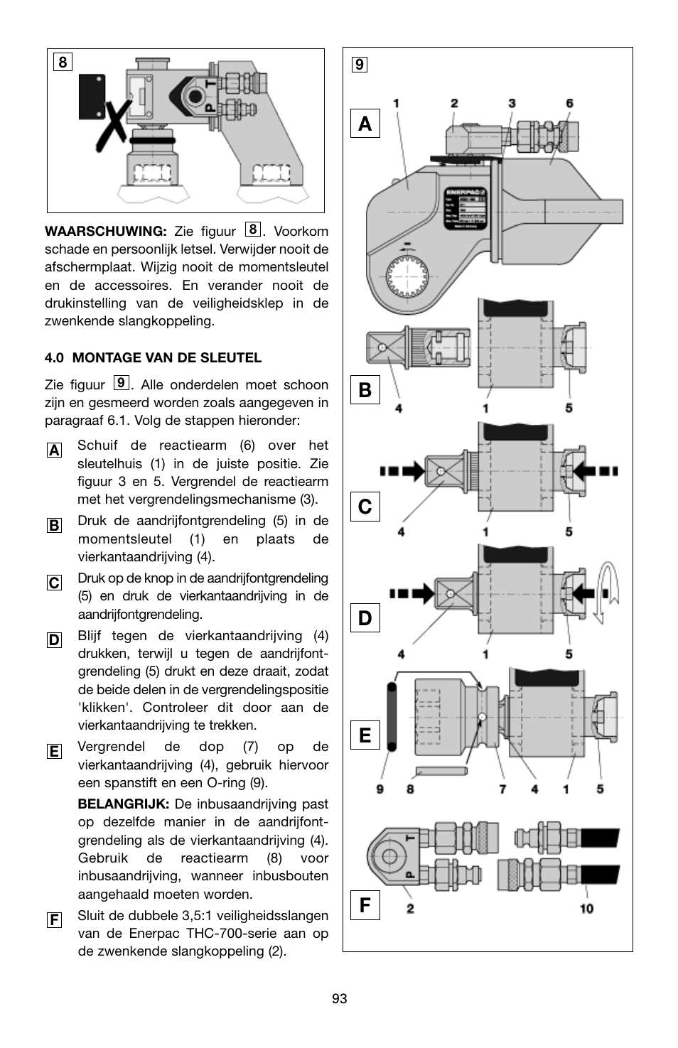 Enerpac SQD-Series User Manual | Page 93 / 140