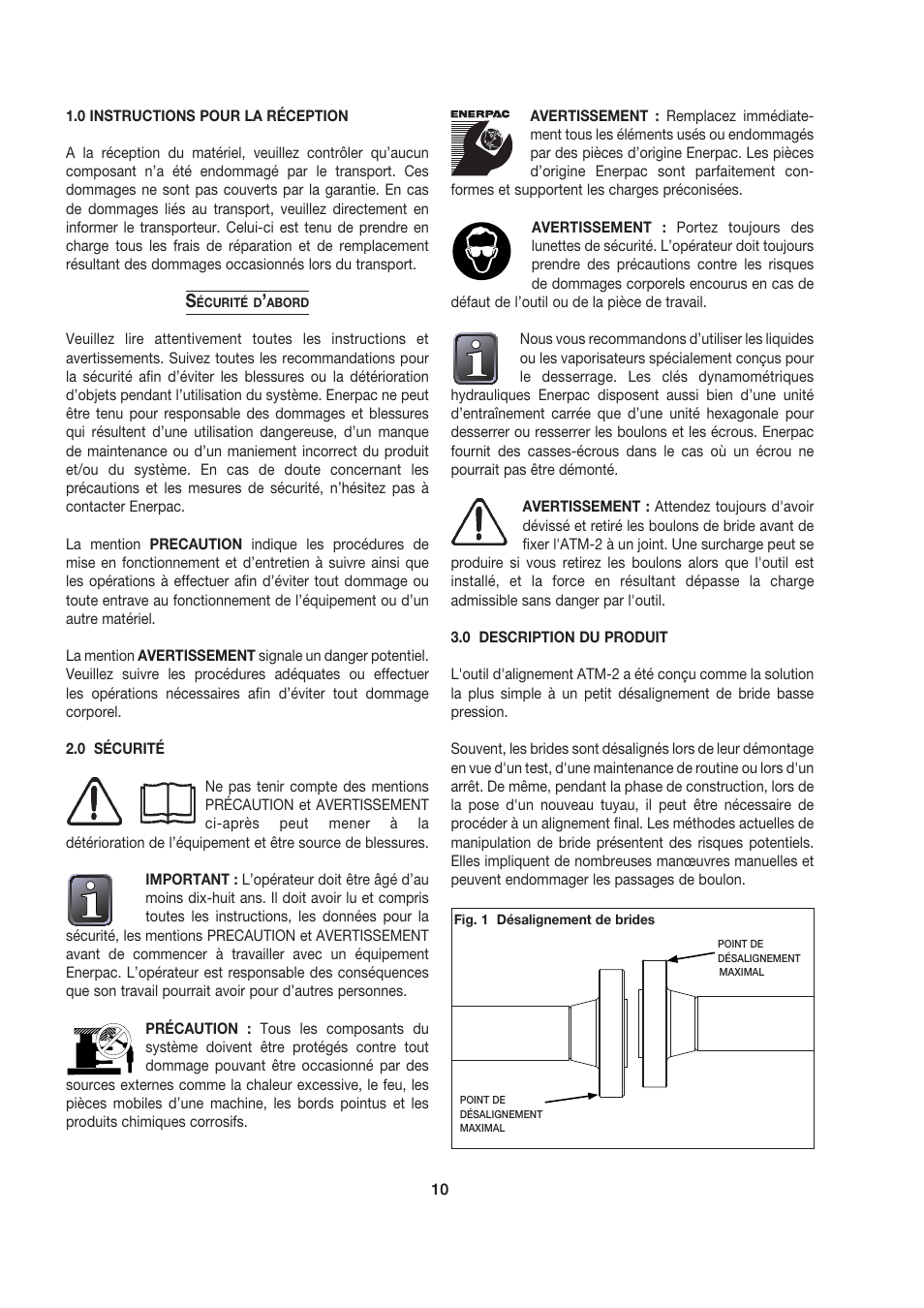 Enerpac ATM-2 User Manual | Page 10 / 92