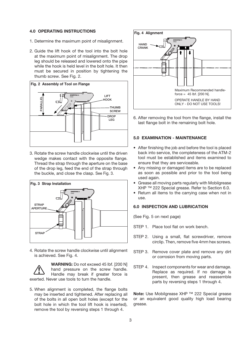 Enerpac ATM-2 User Manual | Page 3 / 92