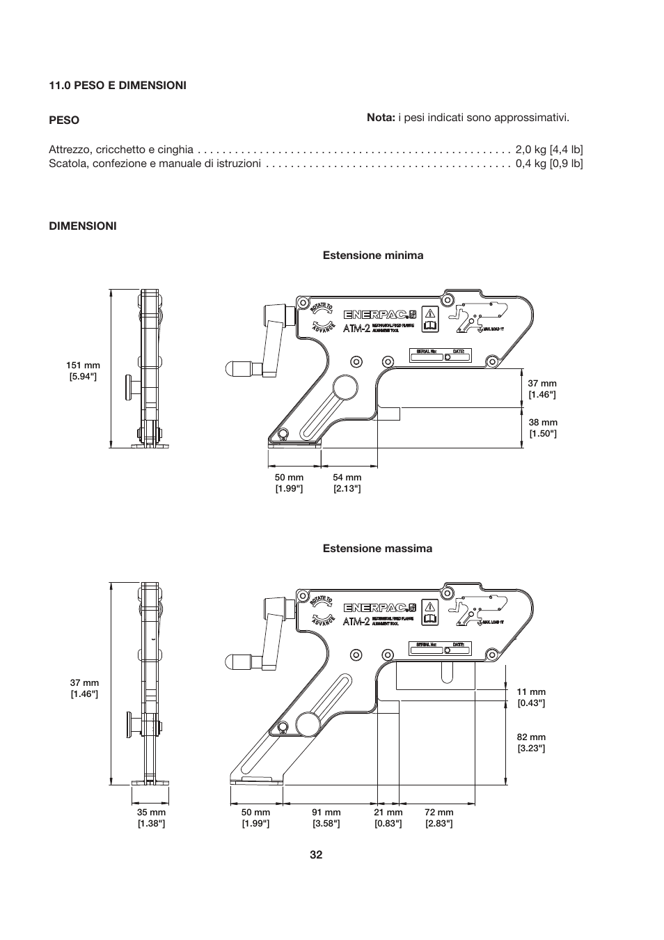 Enerpac ATM-2 User Manual | Page 32 / 92