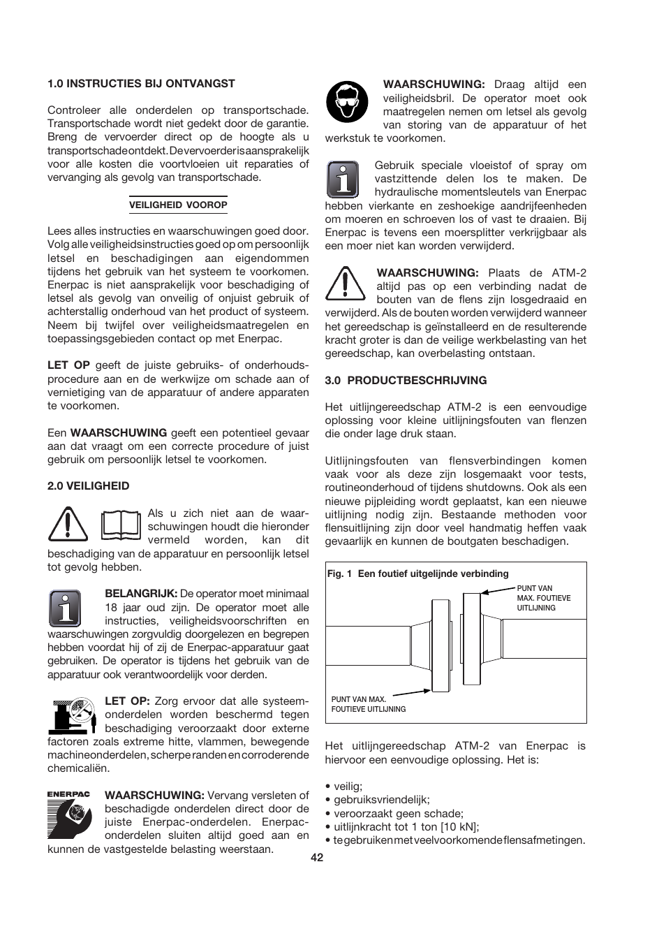 Enerpac ATM-2 User Manual | Page 42 / 92