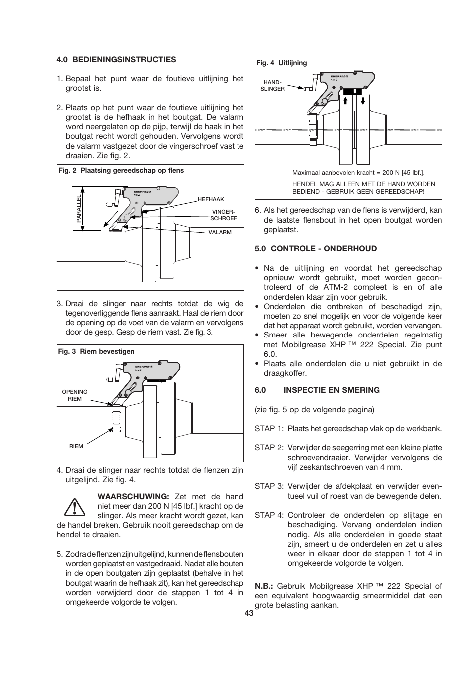 Enerpac ATM-2 User Manual | Page 43 / 92