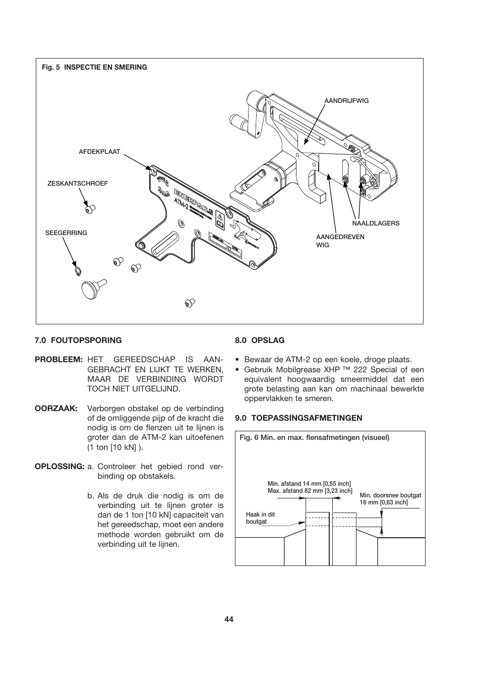 Enerpac ATM-2 User Manual | Page 44 / 92