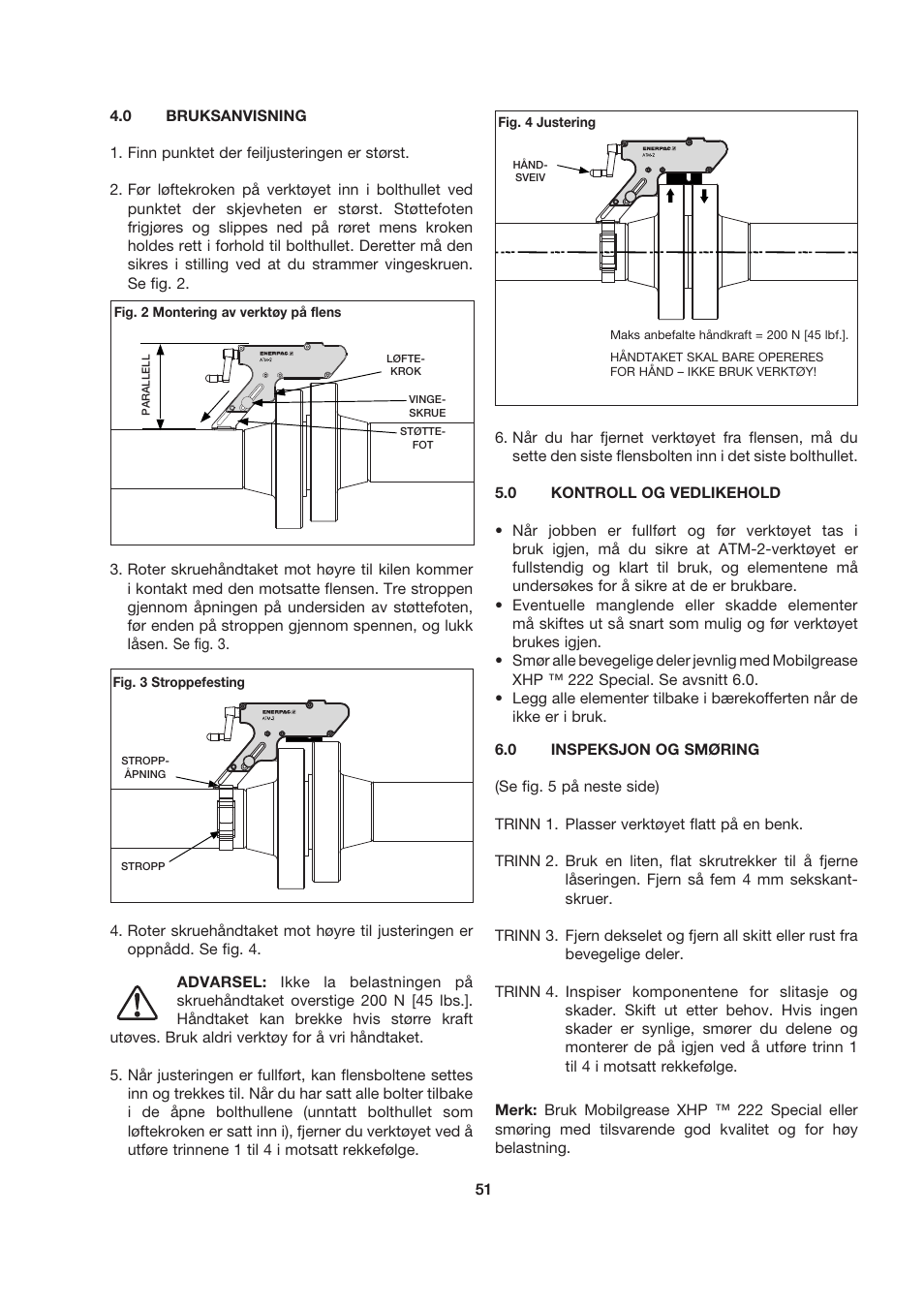Enerpac ATM-2 User Manual | Page 51 / 92