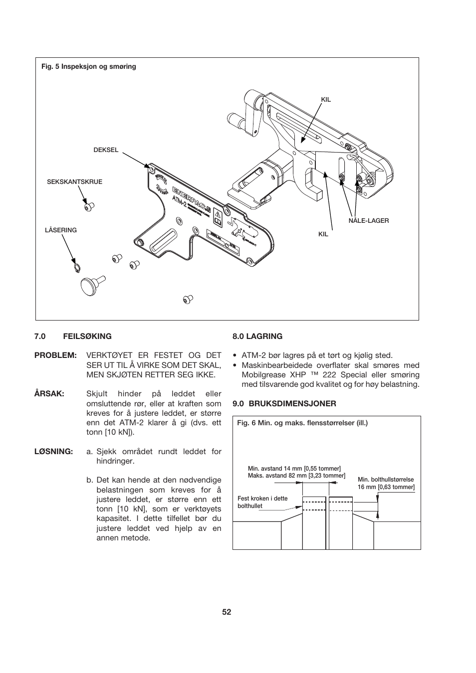 Enerpac ATM-2 User Manual | Page 52 / 92