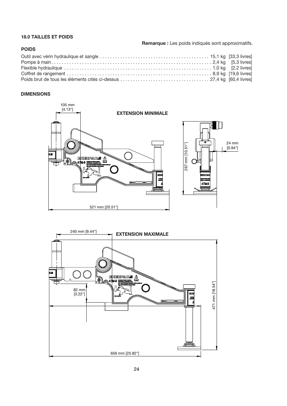 Enerpac ATM-9 User Manual | Page 24 / 136