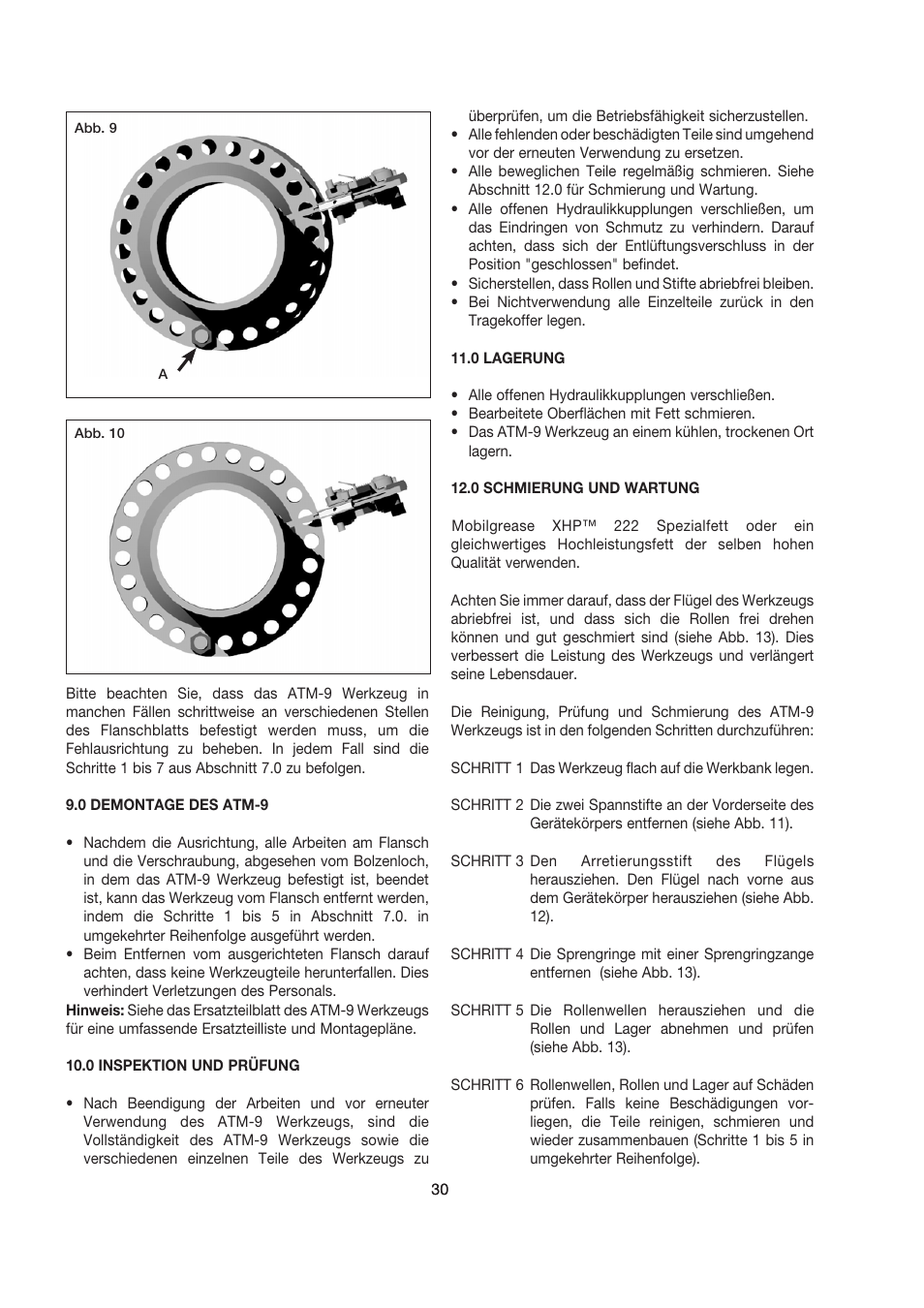 Enerpac ATM-9 User Manual | Page 30 / 136