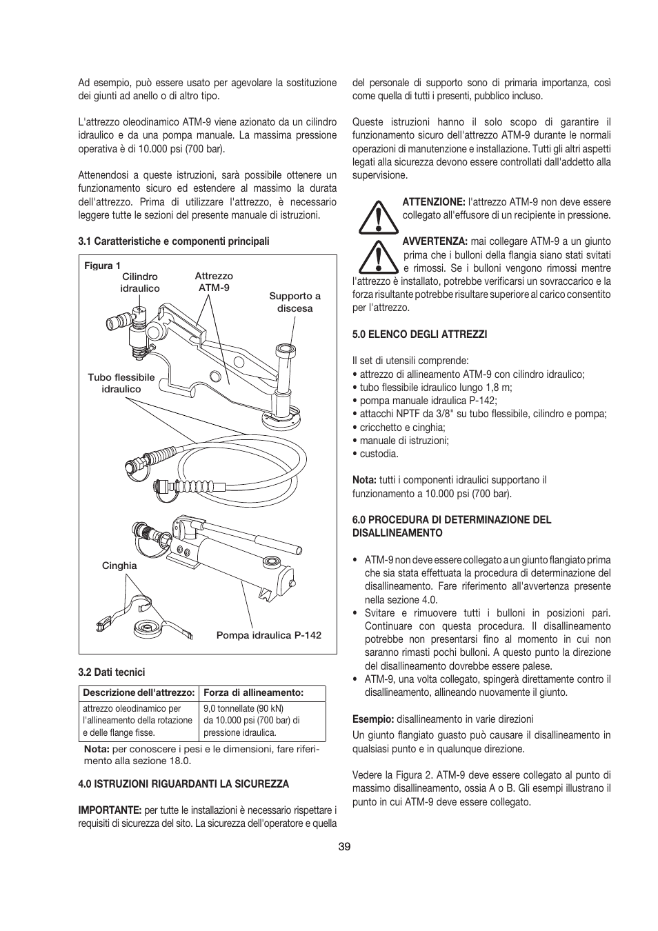 Enerpac ATM-9 User Manual | Page 39 / 136