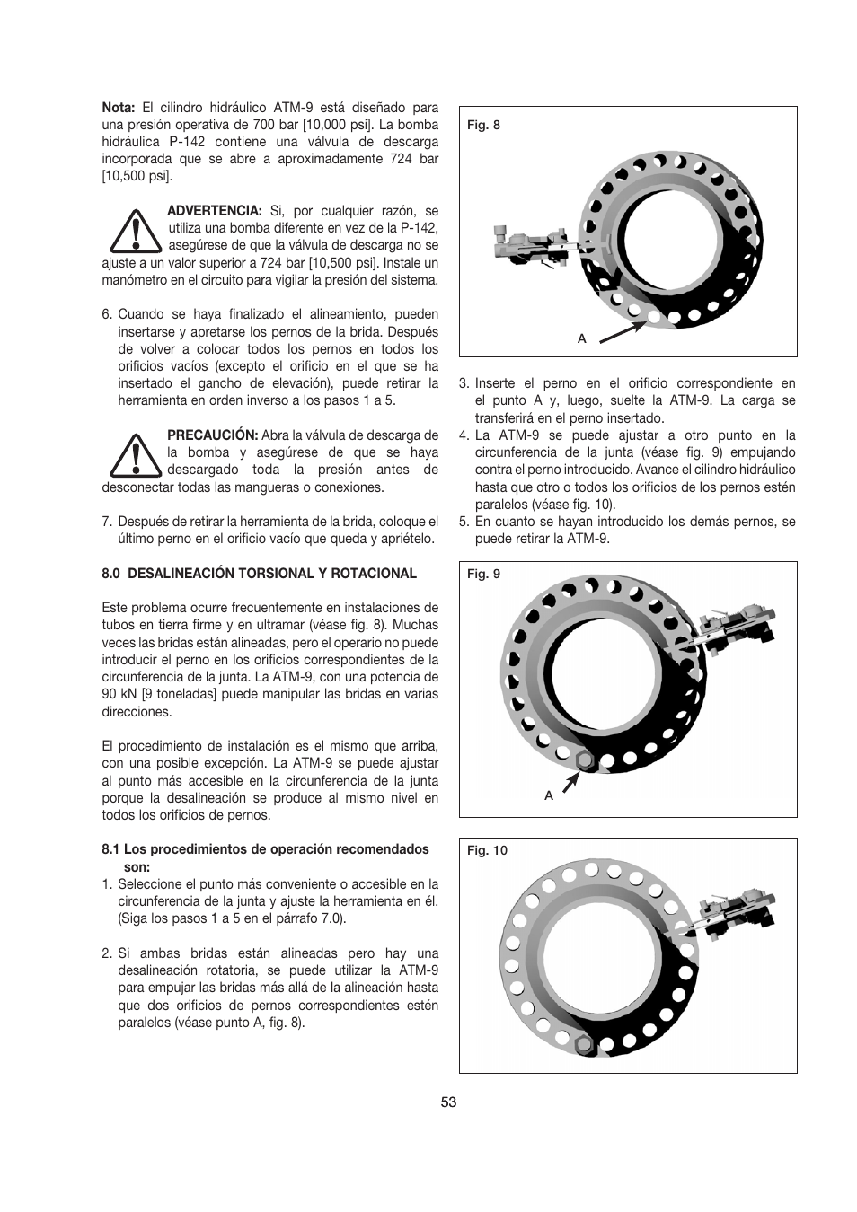 Enerpac ATM-9 User Manual | Page 53 / 136