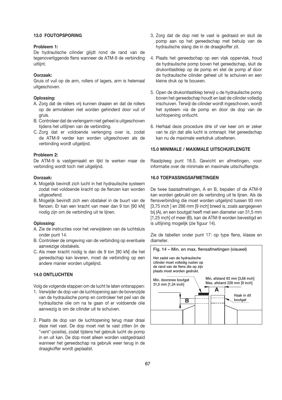 Enerpac ATM-9 User Manual | Page 67 / 136