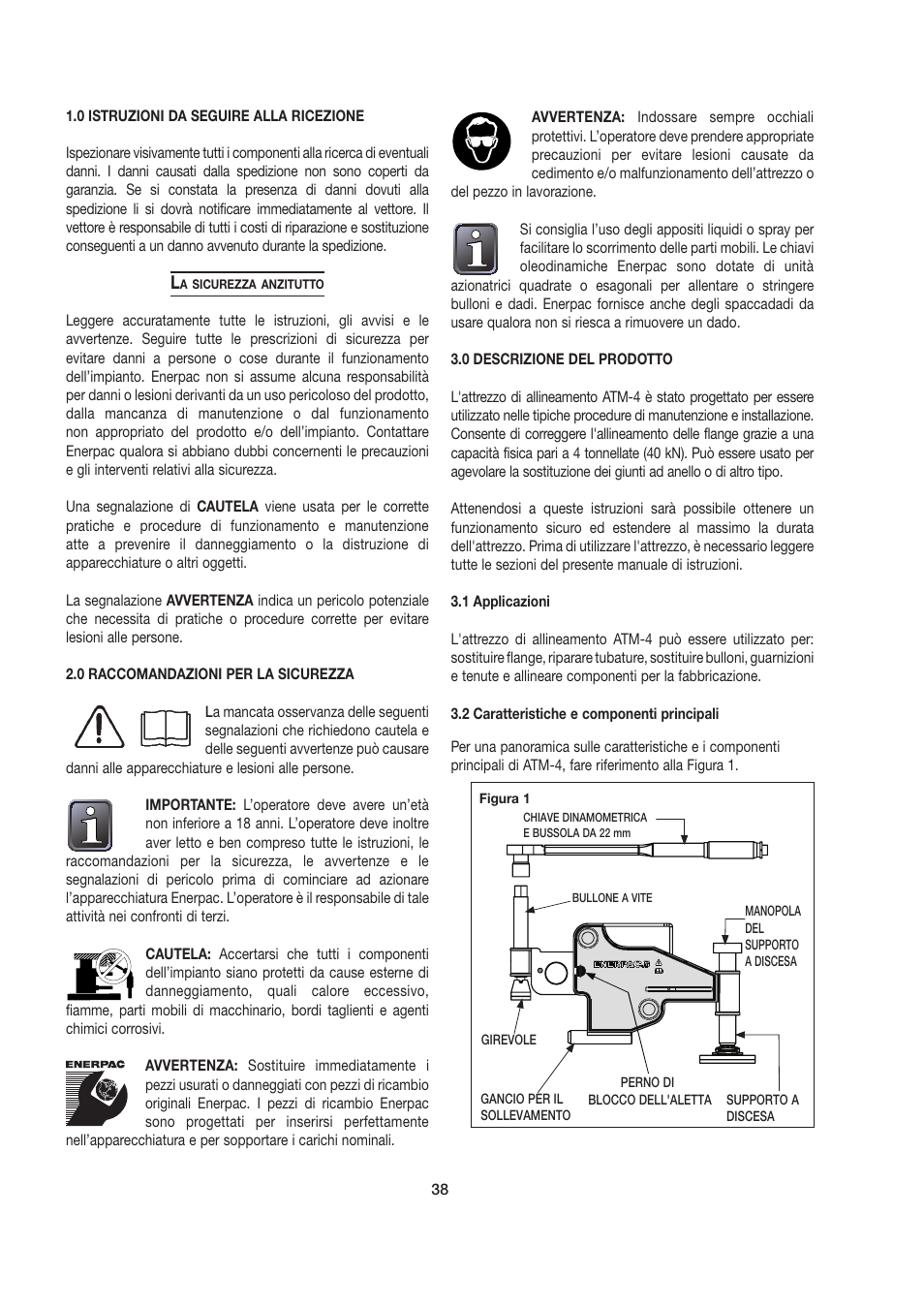 Enerpac ATM-4 User Manual | Page 38 / 136