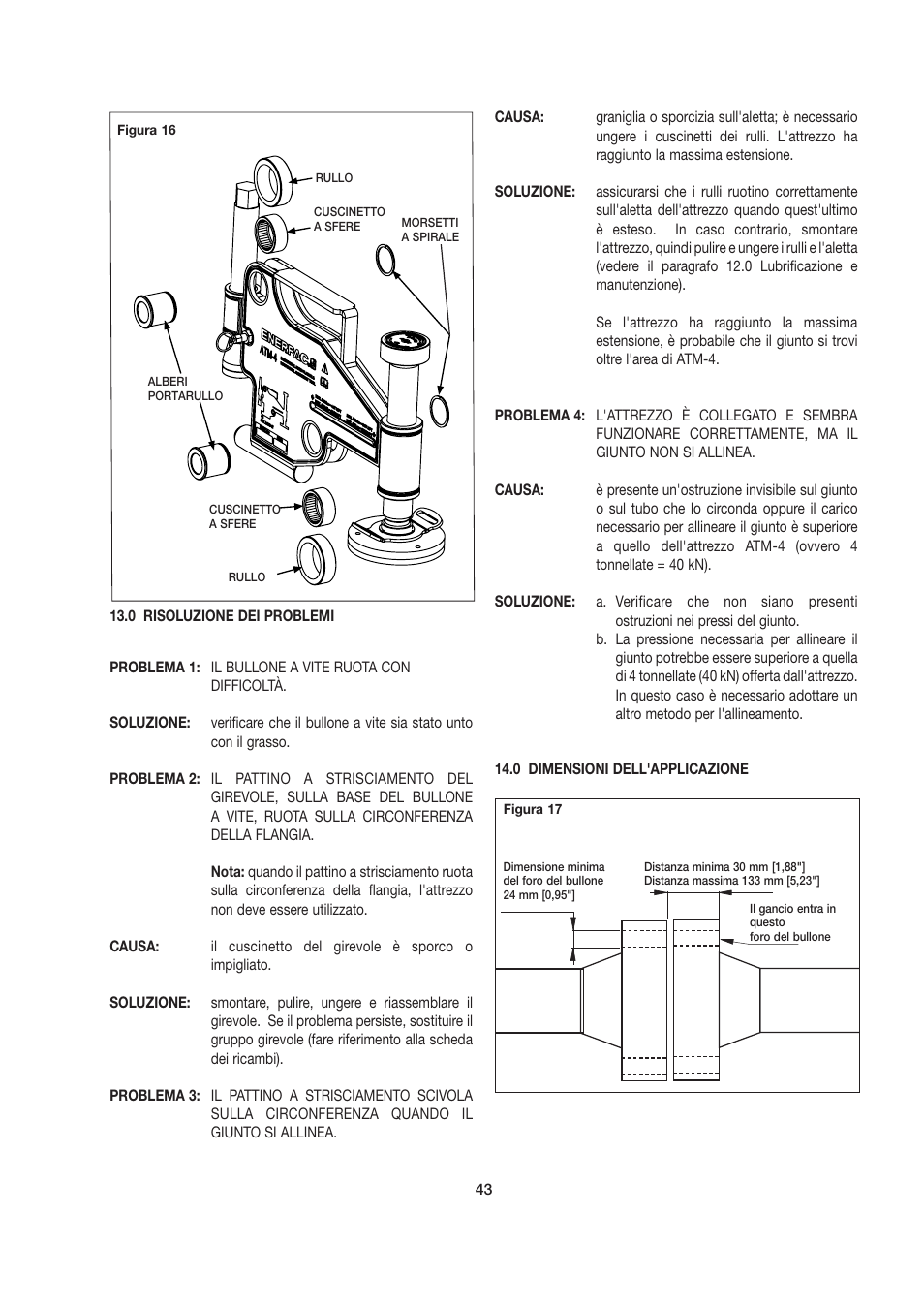 Enerpac ATM-4 User Manual | Page 43 / 136