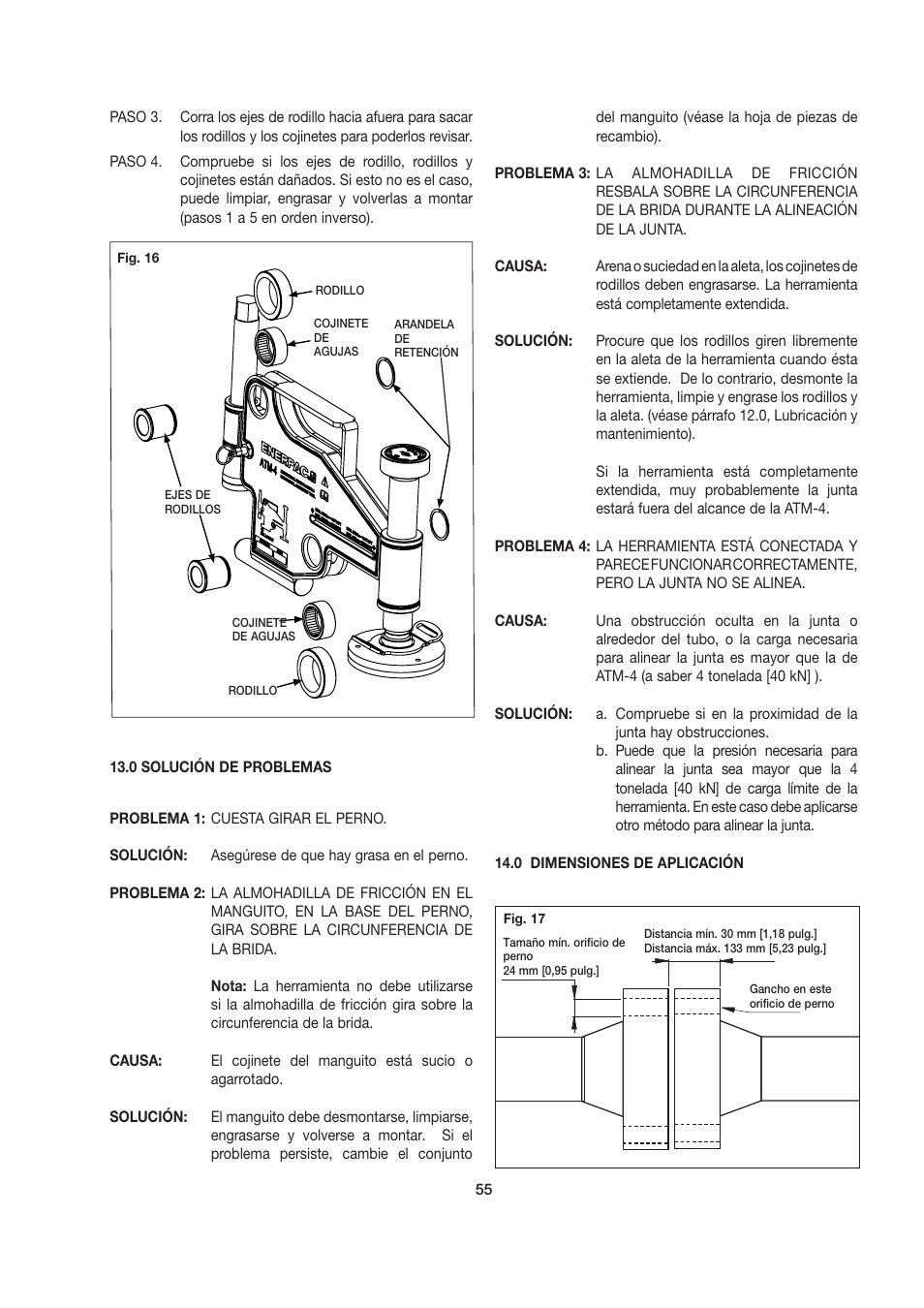 Enerpac ATM-4 User Manual | Page 55 / 136