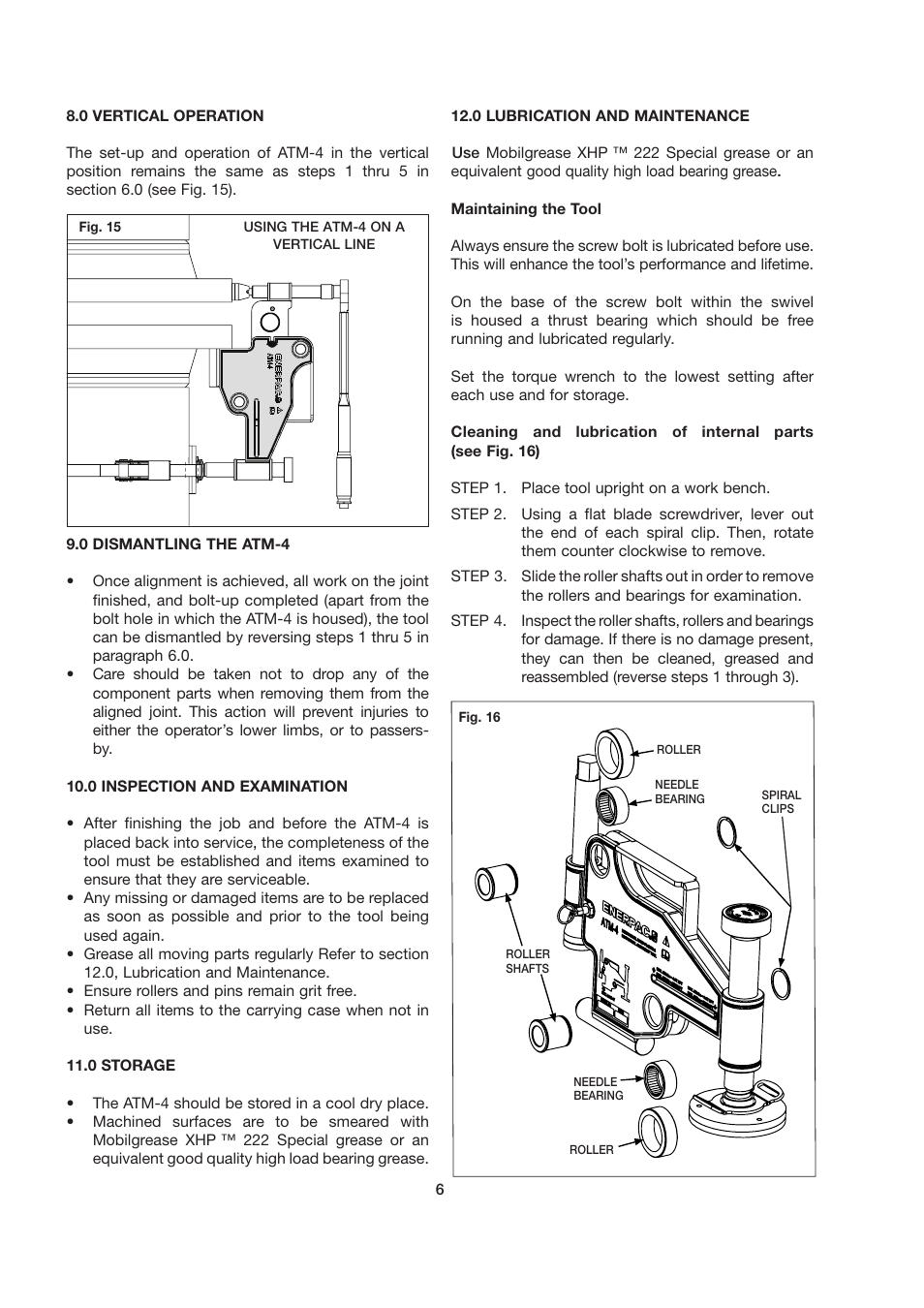 Enerpac ATM-4 User Manual | Page 6 / 136