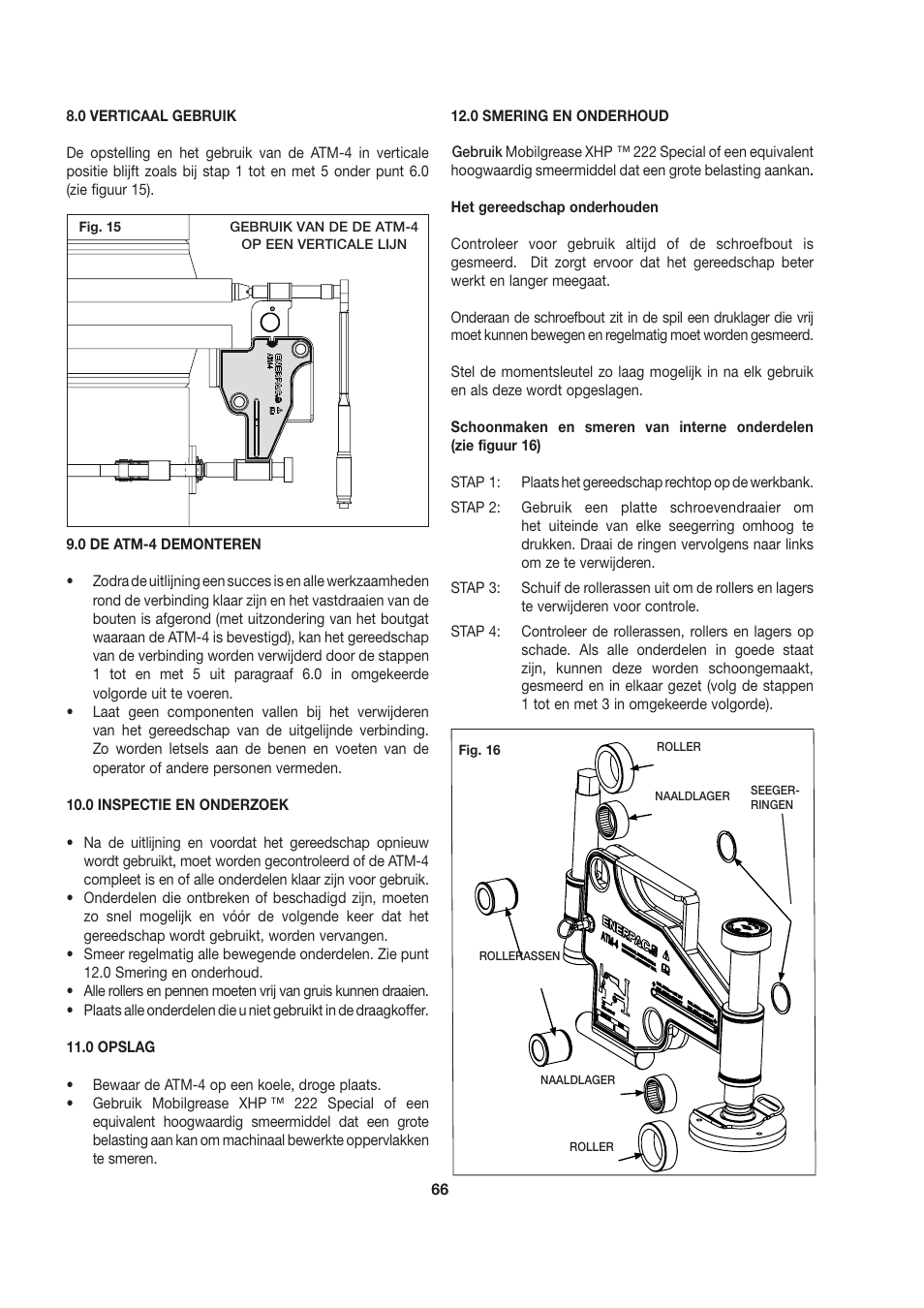 Enerpac ATM-4 User Manual | Page 66 / 136