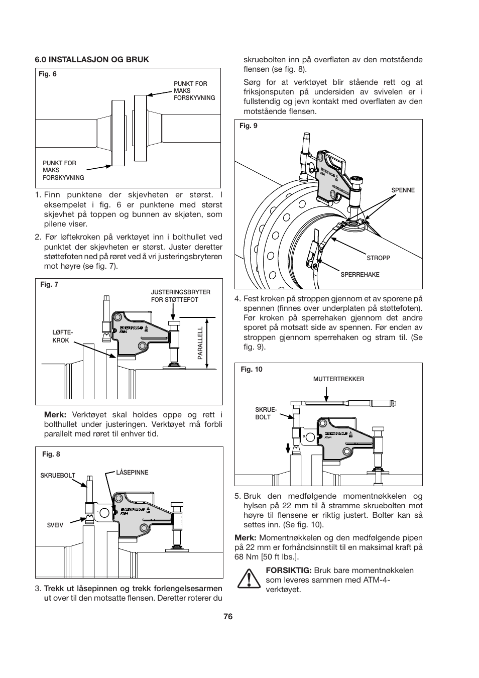 Enerpac ATM-4 User Manual | Page 76 / 136