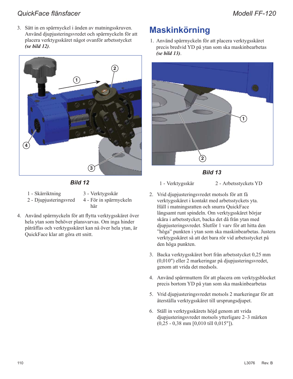 0dvnlqn|uqlqj, 4xlfn)dfhàlqvidfhu 0rghoo)) | Enerpac FF-Series User Manual | Page 110 / 164