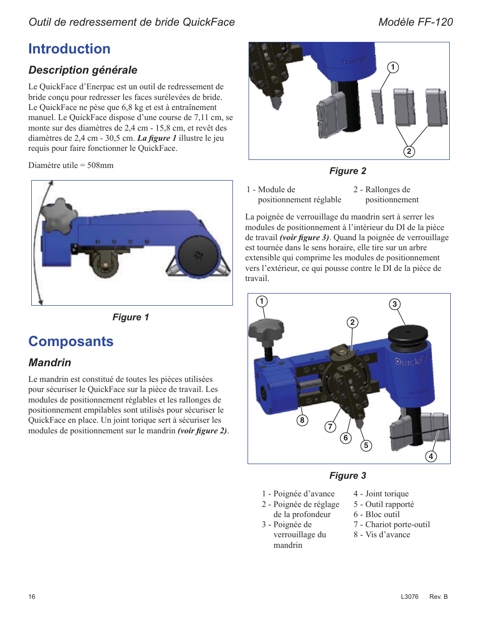 Qwurgxfwlrq, Rpsrvdqwv, 2xwloghuhguhvvhphqwgheulgh4xlfn)dfh 0rgqoh)) | Hvfulswlrqjpqpudoh, 0dqgulq | Enerpac FF-Series User Manual | Page 16 / 164