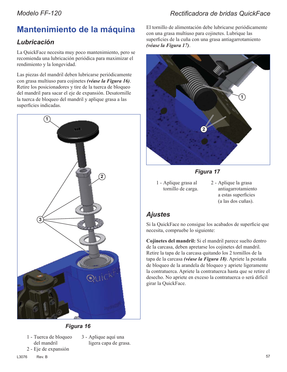 0dqwhqlplhqwrghodpitxlqd, 5hfwl¿fdgrudgheulgdv4xlfn)dfh, 0rghor)) | Xeulfdflyq, Mxvwhv | Enerpac FF-Series User Manual | Page 57 / 164