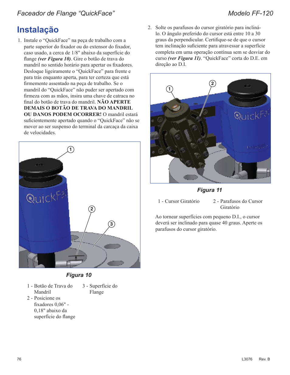 Qvwdodomr, Dfhdgrugh)odqjh³4xlfn)dfh´ 0rghor)) | Enerpac FF-Series User Manual | Page 76 / 164