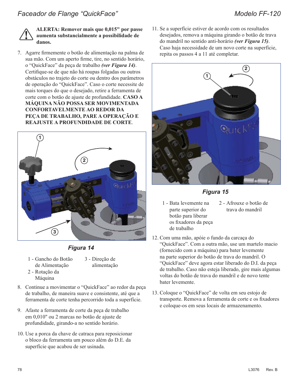 Dfhdgrugh)odqjh³4xlfn)dfh´ 0rghor)) | Enerpac FF-Series User Manual | Page 78 / 164