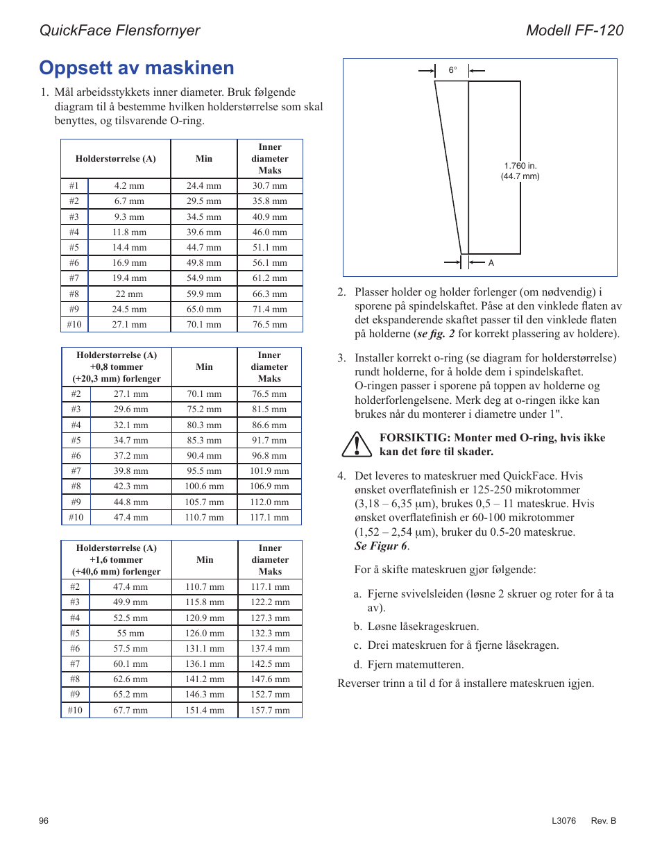 2ssvhwwdypdvnlqhq, 4xlfn)dfh)ohqviruq\hu 0rghoo)) | Enerpac FF-Series User Manual | Page 96 / 164