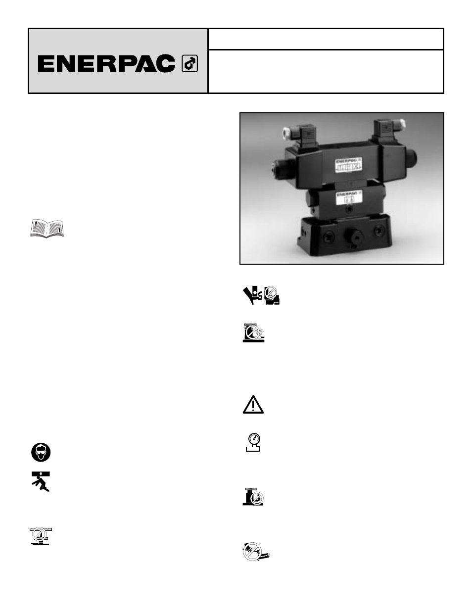 Enerpac VE-Series User Manual | Page 4 / 24