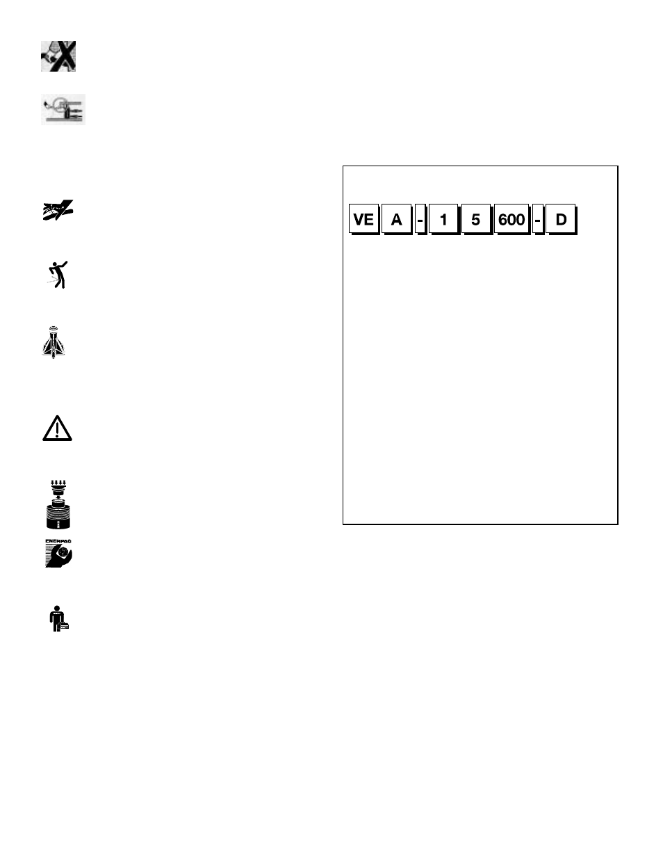 Enerpac VE-Series User Manual | Page 5 / 24