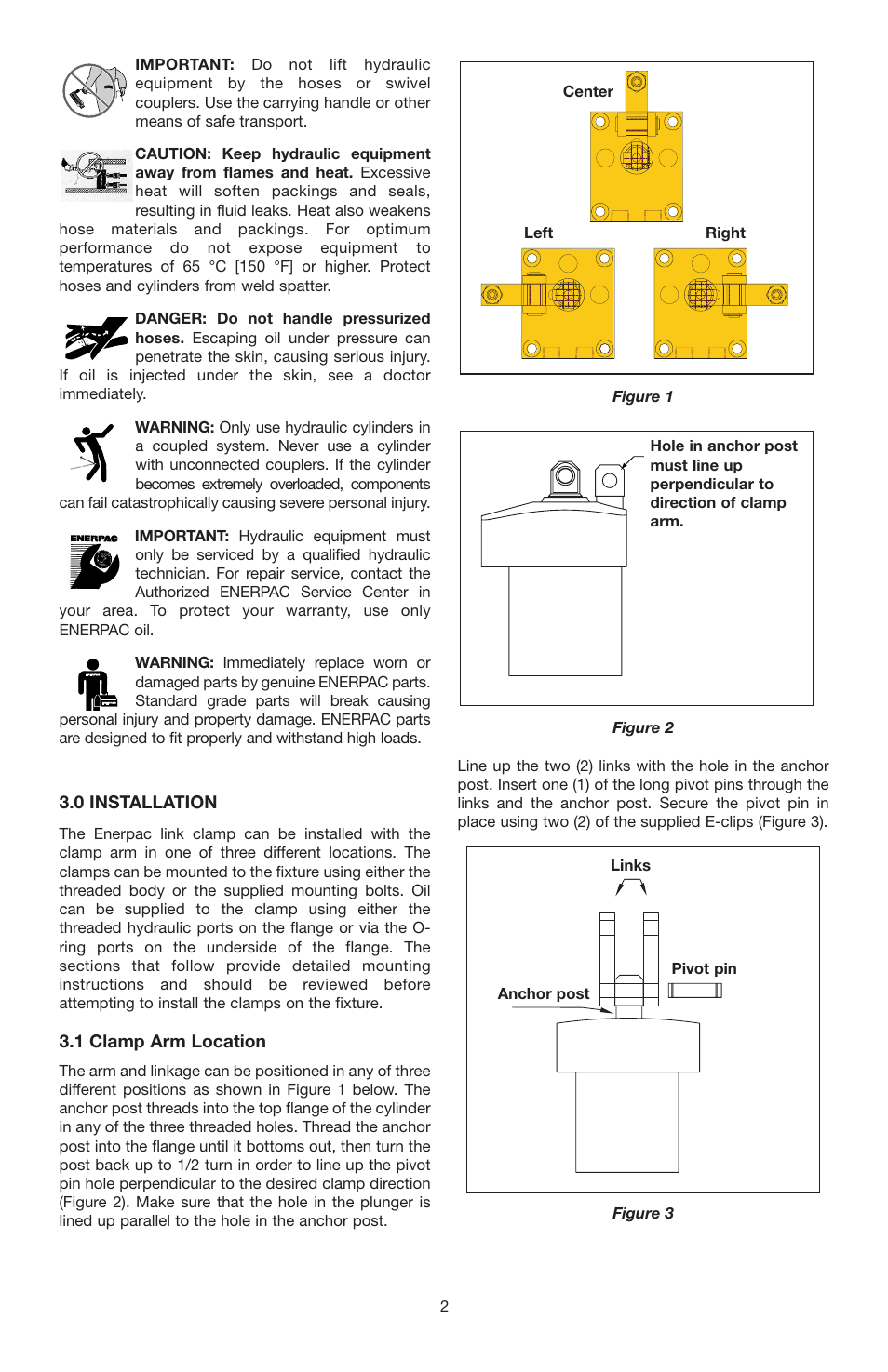 Enerpac LCA-Series User Manual | Page 2 / 6