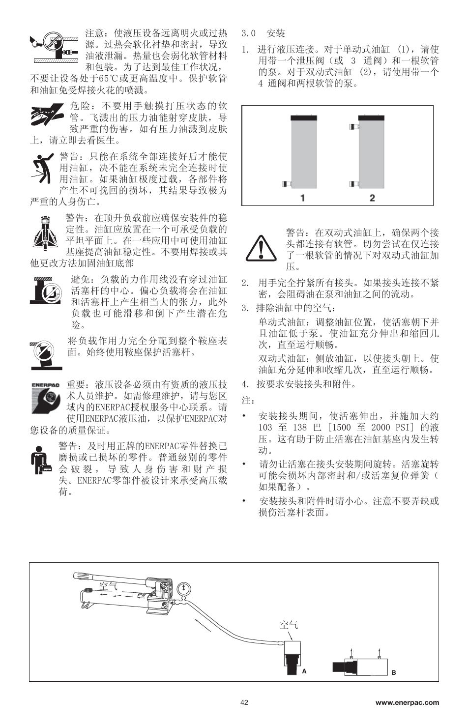 Enerpac RWH-Series User Manual | Page 42 / 52