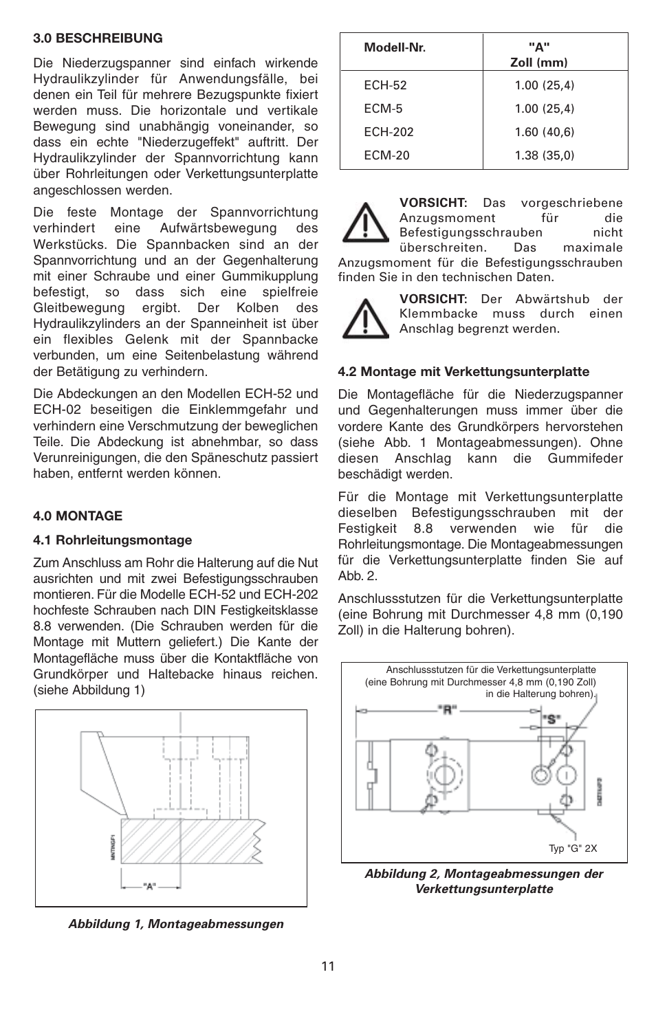 Enerpac ECM-Series User Manual | Page 11 / 36