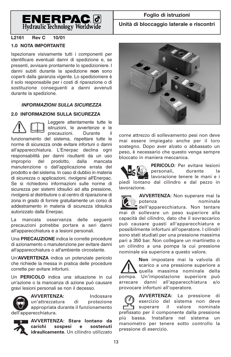 Enerpac ECM-Series User Manual | Page 13 / 36