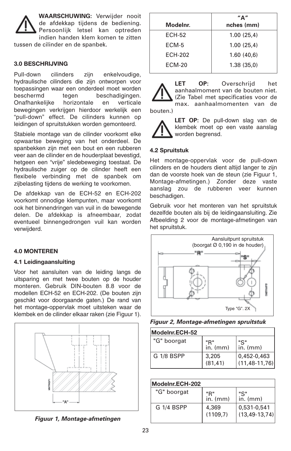 Enerpac ECM-Series User Manual | Page 23 / 36