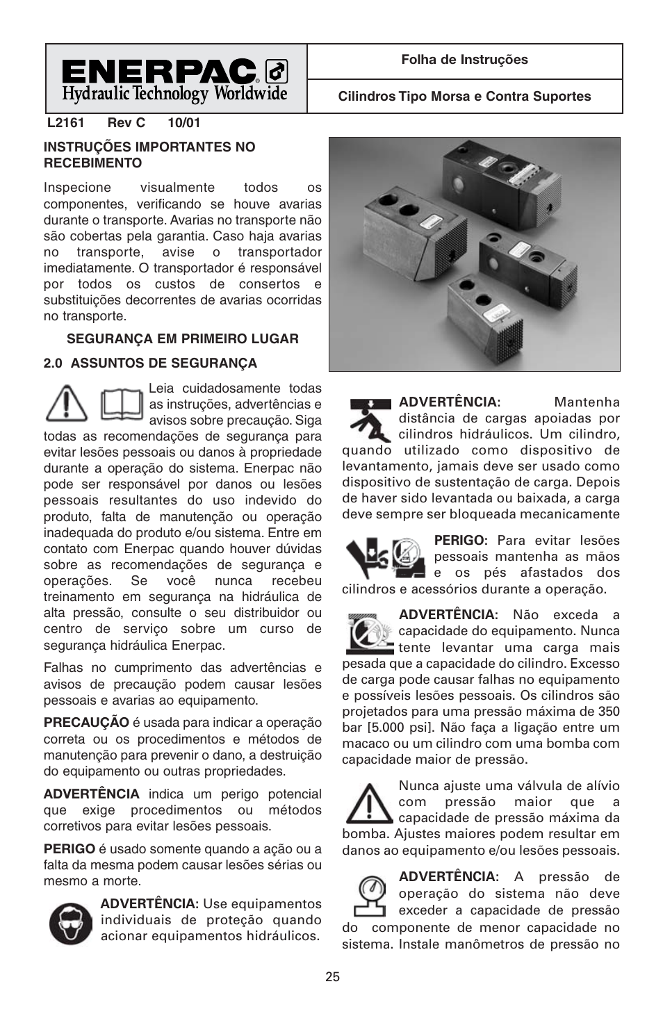 Enerpac ECM-Series User Manual | Page 25 / 36