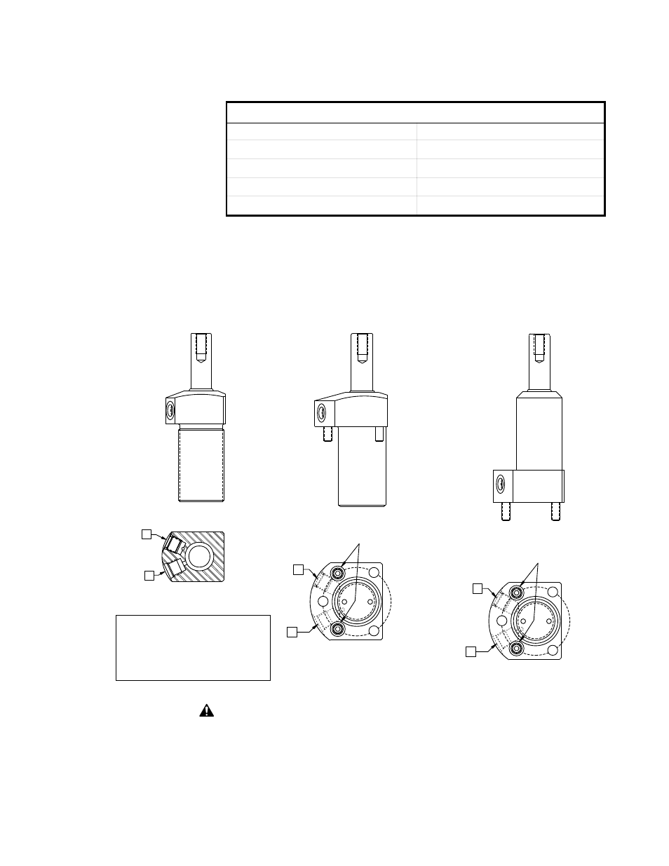 Installation, Hydraulic connections, Port identification operation a caution | Enerpac PL-Series User Manual | Page 5 / 32