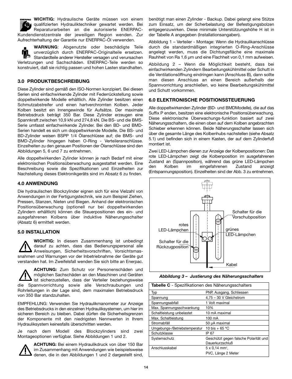 Enerpac BMS-Series User Manual | Page 14 / 32