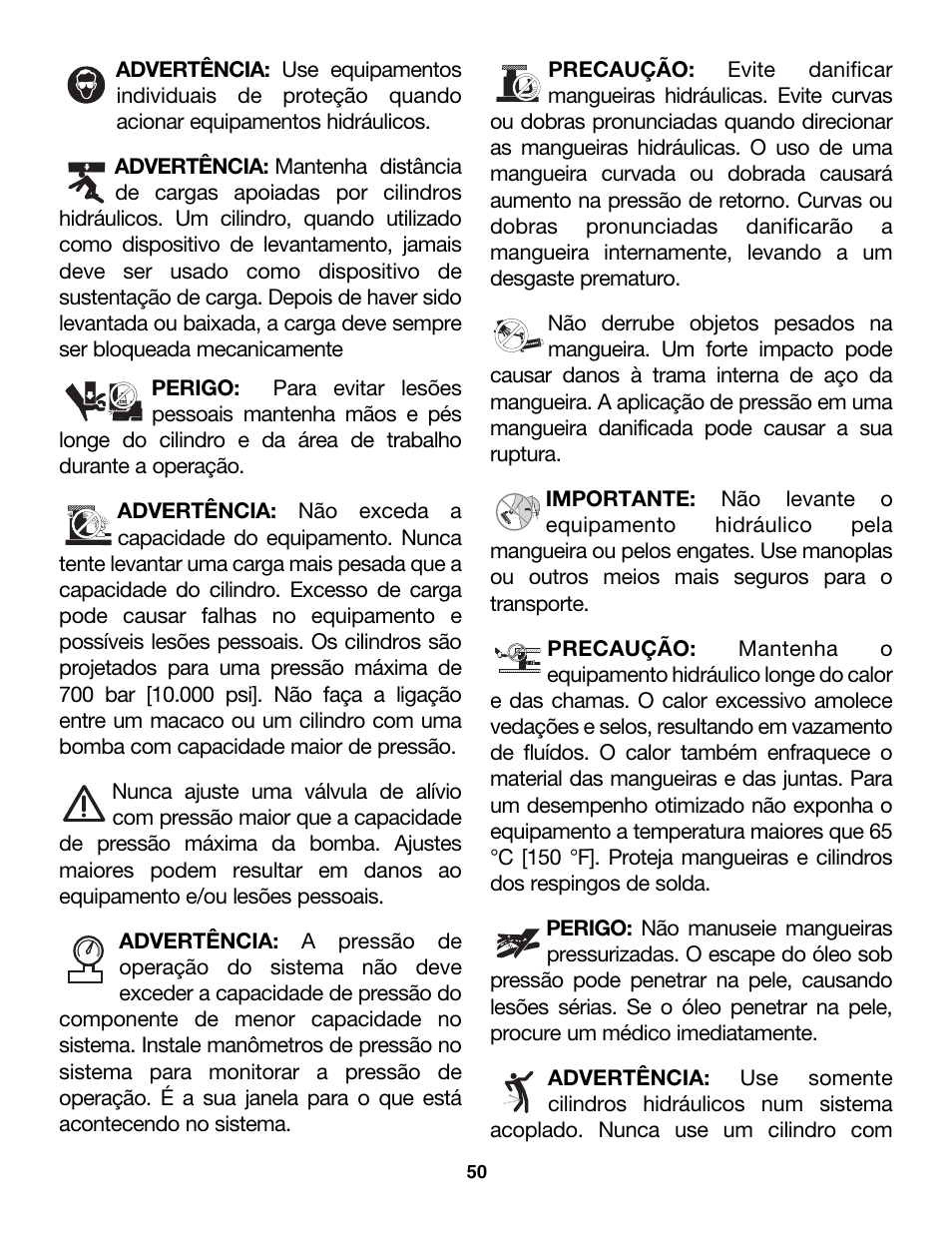 Enerpac CDT-Series User Manual | Page 50 / 66