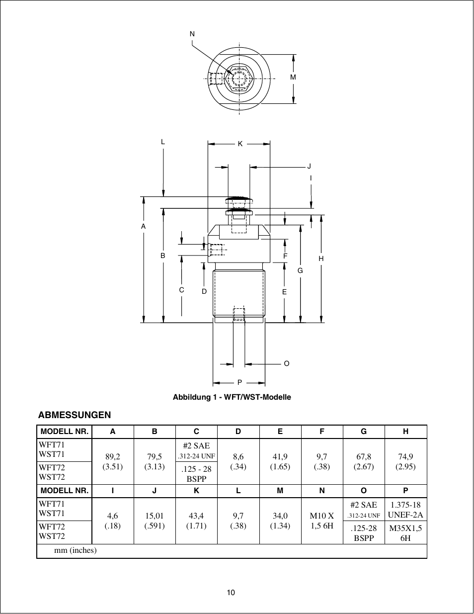 Enerpac WST-72 User Manual | Page 10 / 48