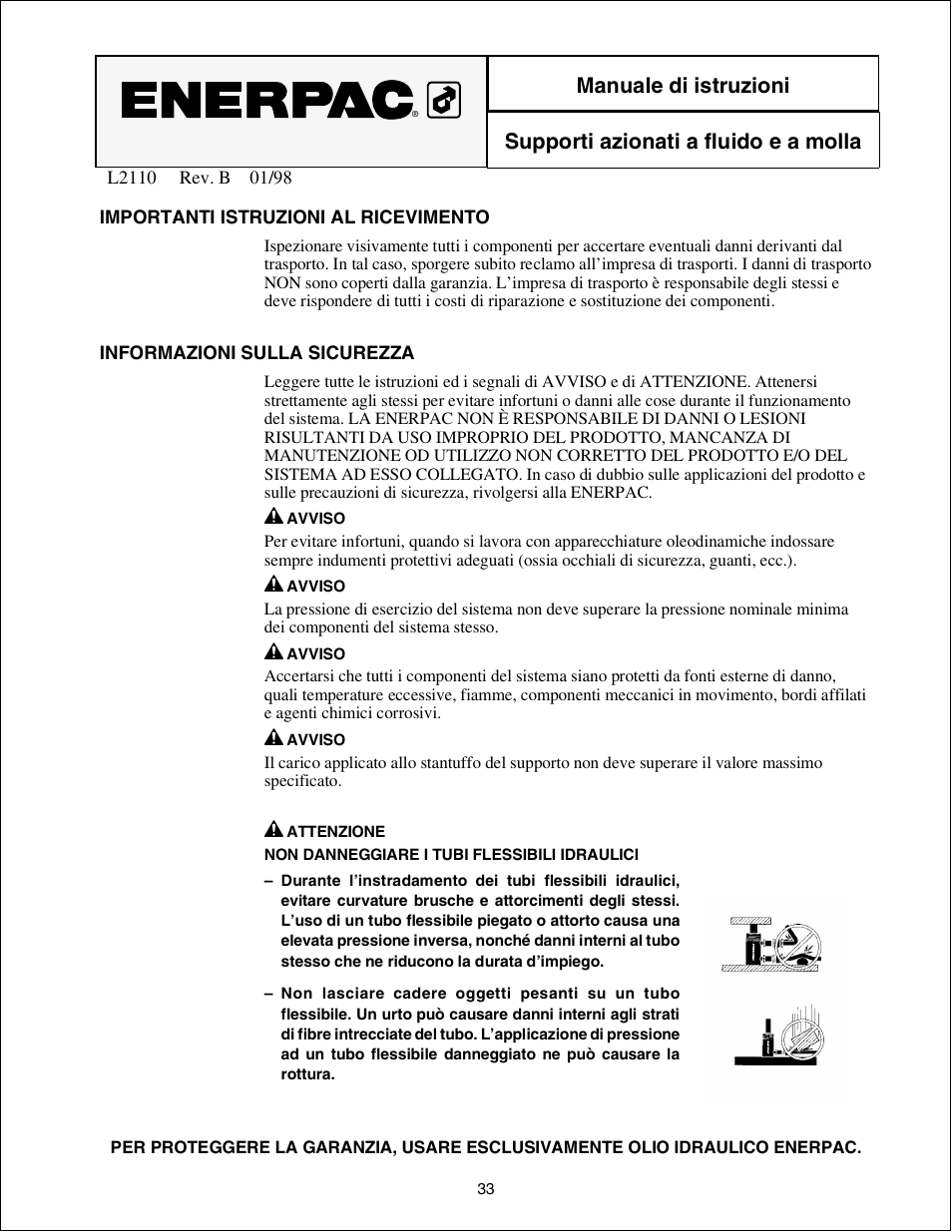 Enerpac WST-72 User Manual | Page 33 / 48