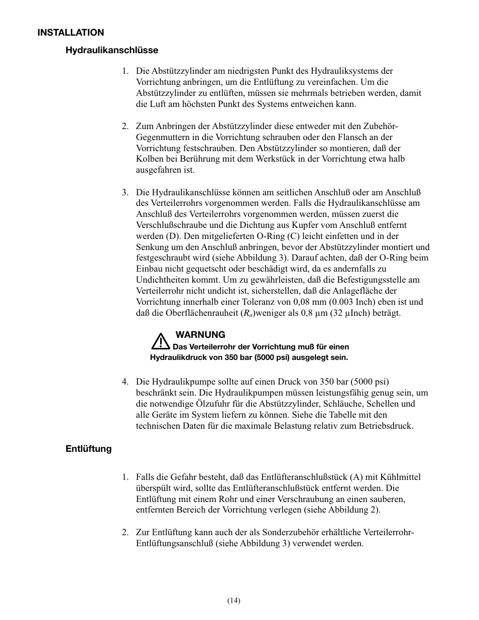 Enerpac WSL-442 User Manual | Page 14 / 60