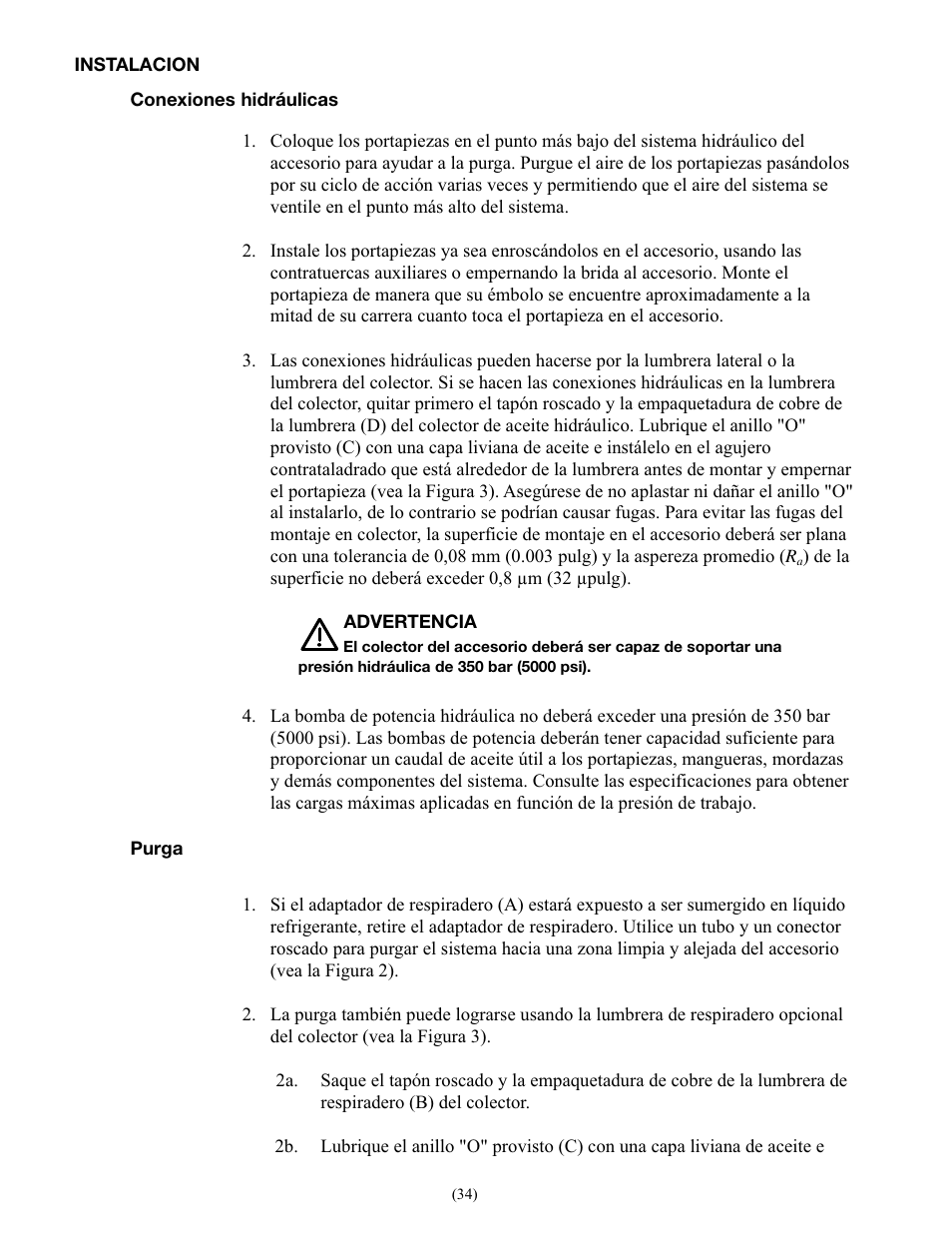 Enerpac WSL-442 User Manual | Page 34 / 60